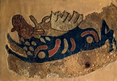 Art Scythe (Scythic Civilization veya Scythia): keçe eyer kaplamasının parçası. Petersburg, Ermitaj Müzesi by Scythian Scythian