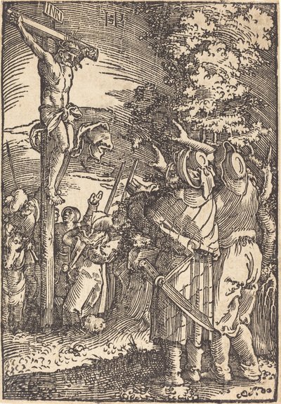 İsa çarmıhta by Sebald Beham