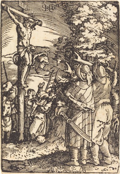 İsa çarmıhta by Sebald Beham