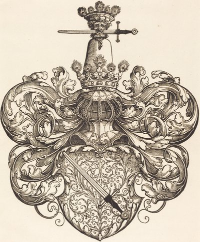 Kress von Kressenstein Ailesi Arması by Sebald Beham