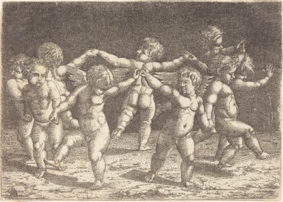 Aşk Tanrılarının Dansı by Sebald Beham