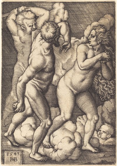 Cennetten kovulma by Sebald Beham