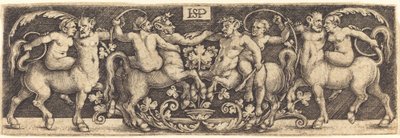 Centaurlarla Friz by Sebald Beham