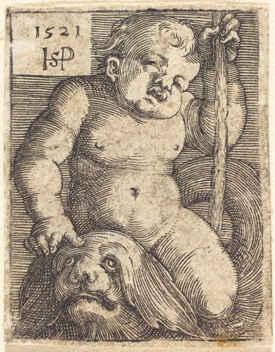 Yunus Üstündeki Deha by Sebald Beham
