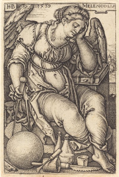 melankoli by Sebald Beham