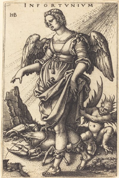 talihsizlik by Sebald Beham