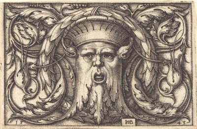 Maskeli Süsleme by Sebald Beham