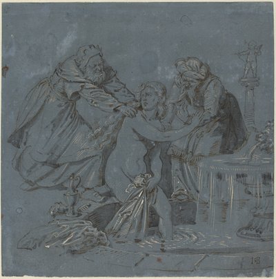 Susanna ve Yaşlılar by Sebald Beham