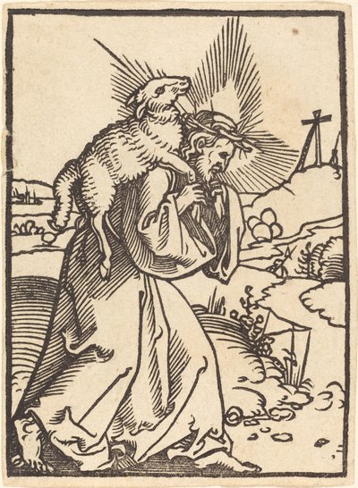 İyi çoban by Sebald Beham