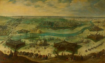 Julich Kuşatması, 1621-22 by Sebastiaen Vrancx (attributed to)