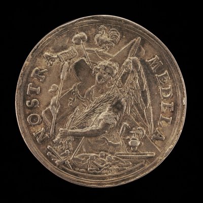 Tutku Aletleri ile Melek [ters], 1631. by Sebastian Dadler