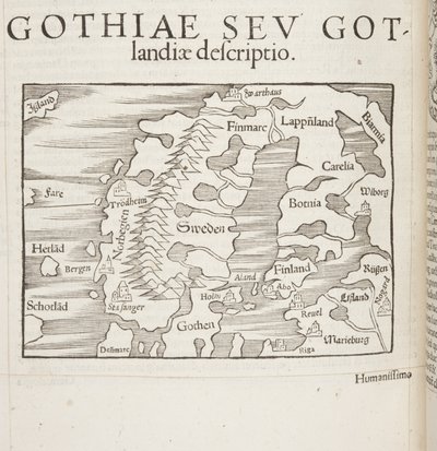 Kozmografi, Fol 830, 1544 by Sebastian Munster
