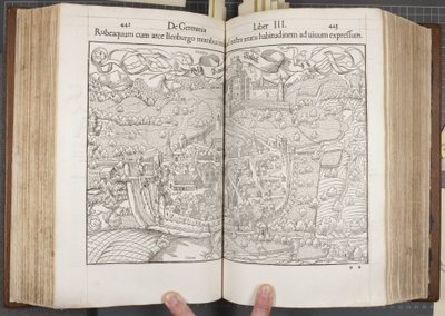 Kozmografi, Fols 442-443 by Sebastian Munster