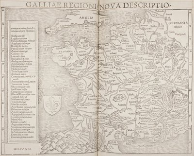 Cosmographia, Galliae
