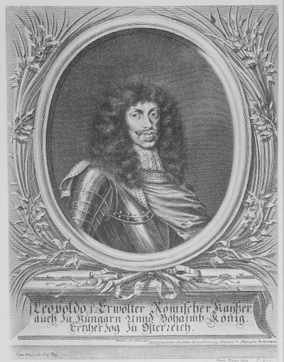 Leopold I, Kutsal Roma İmparatoru, II. Bartholomaus Kilian tarafından oyulmuş, 1674 by Sebastian van Dryweghen