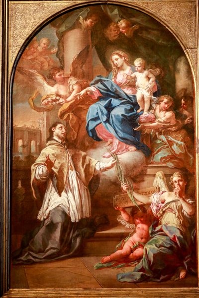 Aziz John Nepomucene ile Bakire ve Çocuk, 1732