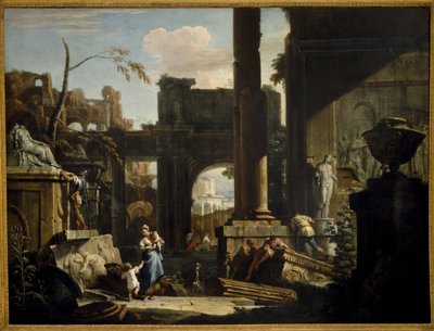Rakamlarla harabelerin perspektifi, 1720