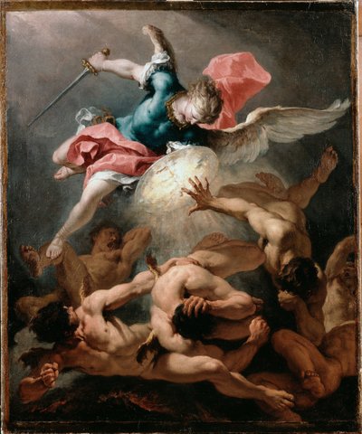 Asi Meleklerin Düşüşü by Sebastiano Ricci