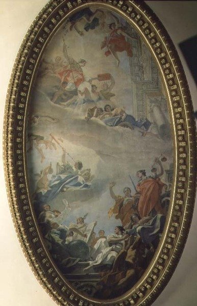 Bilimin Yüceltilmesi (tuval üzerine yağlı boya) by Sebastiano Ricci