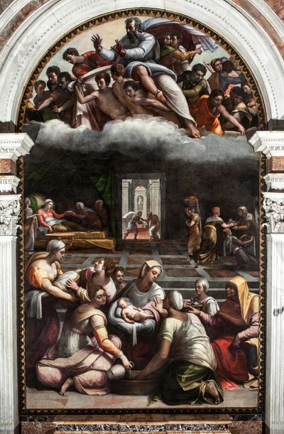 Bakirenin doğuşu (Resim by Sebastiano del (c.1485 1547) Piombo