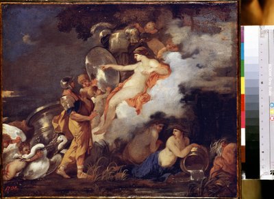 "Venüs ve Aeneas" (Venüs ve Aeneas) Venüs, oğlu Aeneas