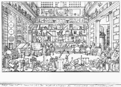 Fizik dolabı, 1687 by Sebastien I Le Clerc