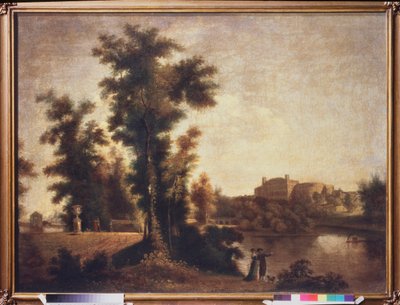 Saint Petersburg yakınlarındaki manzara. Semyon Fyodorovich Shchedrin