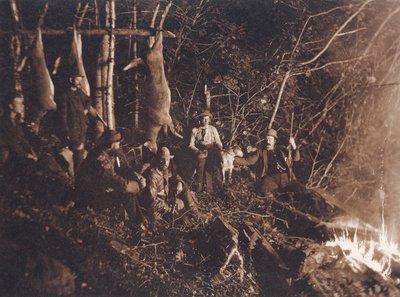 The Antlers, Açık Kamp, Raquette Gölü by Seneca Ray Stoddard