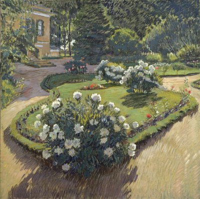 Bir bahçe, 1910 by Sergei Arsenevich Vinogradov