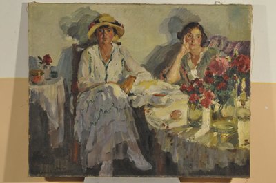 Sonbahar Akşamı Geliyor, 1915 by Sergei Arsenevich Vinogradov