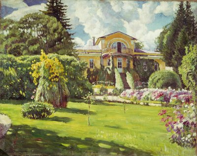 Moskova yakınlarındaki kır evi by Sergei Arsenevich Vinogradov