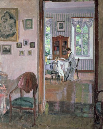 İç mekan by Sergei Arsenevich Vinogradov