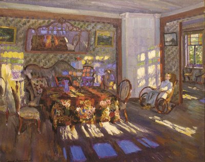 Renkli Cam Pencerelerden Güneş Işığı, 1916 by Sergei Arsenevich Vinogradov