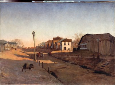 Dışarı Çıkan Gün - Resim Sergei Ivanovich Svetoslavsky (Svetoslavsky) (1857-1931), tuval üzerine yağlı boya - Rus sanatı by Sergei Ivanovich Svetoslavsky