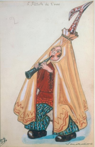 Strawinsky, Petruschka / Sudeikin by Sergei Jurjewitsch Sudeikin