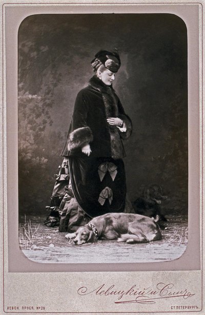Prenses Ekaterina Mikhailovna Dolgorukova 1847-1922, 1870