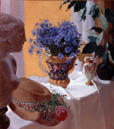 Natürmort, 1916 by Sergei Vasilevich Chekhonin