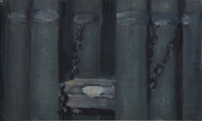 Ölü Prenses ve Yedi Şövalyenin Öyküsü için İllüstrasyon by Sergei Vasilievich Malyutin