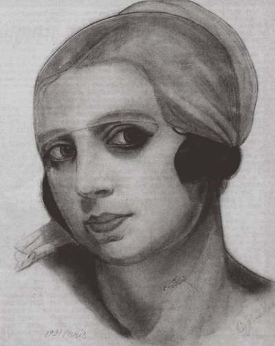 Vera de Bosset Stravinsky 1888-1982, 1921 by Sergei Yurievich Sudeykin