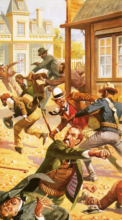 James McParland ifşa olmadan hemen önce kaçıyor by Severino Baraldi