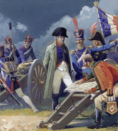 Napolyon askeri planlama ile uğraştı by Severino Baraldi
