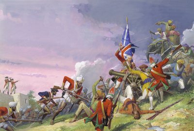 Plassey Savaşı by Severino Baraldi