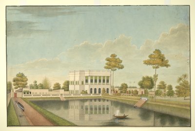 Add Or 488 Kalküta evi, bir bahçe ile çevrili, tank ve müştemilatlar by Shaik Muhammad Amir of Karraya