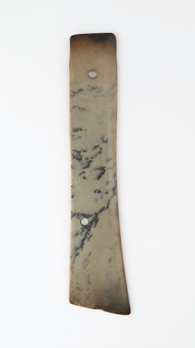 Tören aleti (yeşim taşı) by Shang Dynasty Chinese School