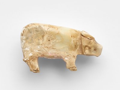 Manda şeklinde kolye, MÖ 1100-1000 civarı by Shang Dynasty Chinese School