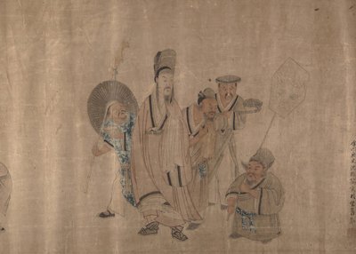 Figür Resmi, 19. yüzyıl ortası. by Shen Zhenlin