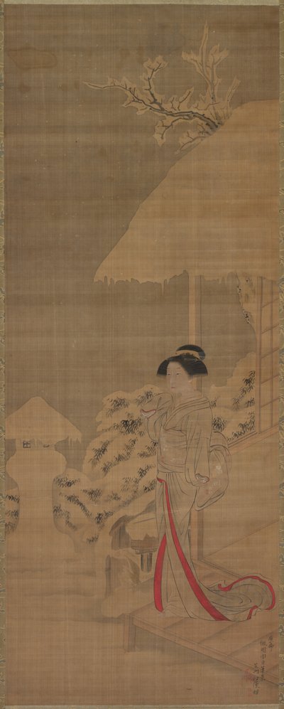 Kardaki Güzellik (Bijin) by Shiba Kokan