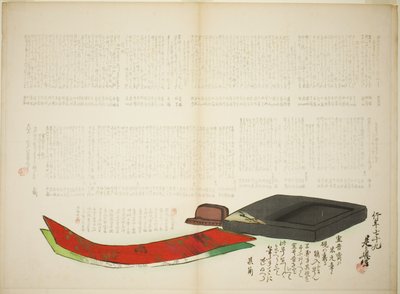 Kikaku Şiirinin Katmanları by Shibata Zeshin