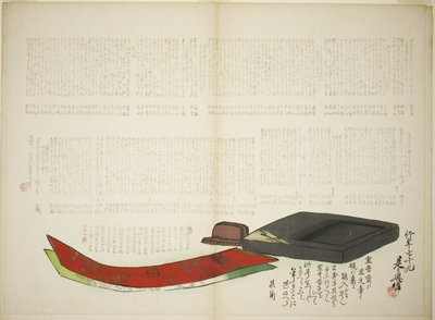 Kikaku Şiirinin Katmanları by Shibata Zeshin
