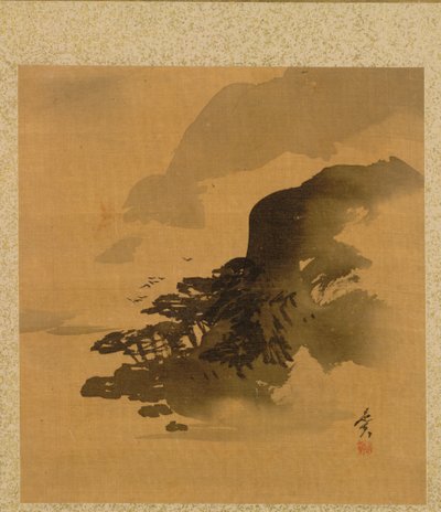 Mevsimsel Temalar Albümünden Yaprak: Çimde Bıldırcın, 1847. by Shibata Zeshin